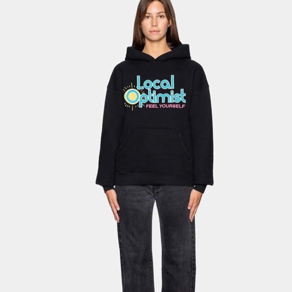 RARE madhappy Local Optimist hoodie black medium